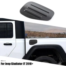 Exterior Filler Fuel Tank Door Gas Cap Cover Trim For Jeep Gladiator JT 2018+