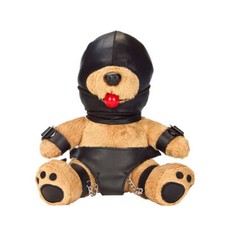 Bondage Bearz Gary Ball Gag BDSM Collectible Mini Stuffed Animal Novelty Gift