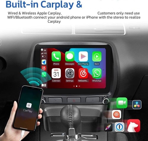 Android Car Stereo Radio Player GPS Navi For Chevrolet Camaro 2010-2015 2+32G - Bild 7 von 11