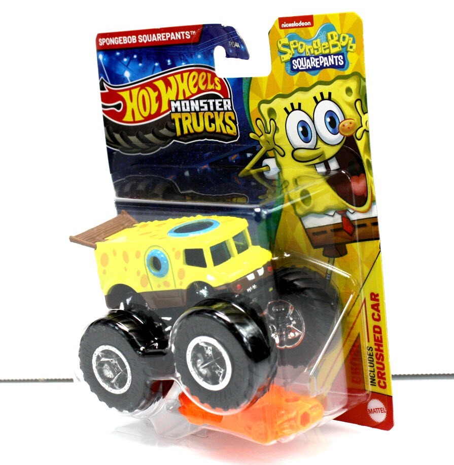 Hot Wheels MONSTER Truck 2024 SPONGEBOB SquarePants - Diecast 1:64