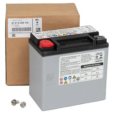 BMW Motorrad AGM Batterie Original 61218394179 | eBay