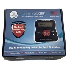 CPR Call Blocker V202 Block Unwanted Calls Landline Phone Stop Telemarketers NIB