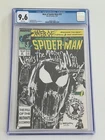 Web of Spider-Man #33 CGC Graded 9.6 White Pages | Black Suit Spidey Cover