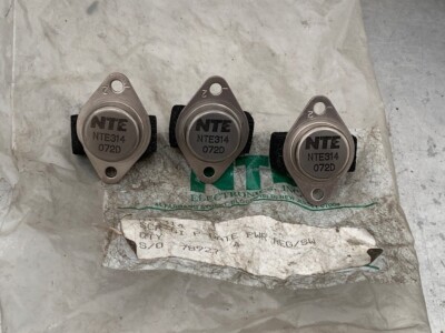 NTE314 072D Silicon Controlled Rectifier (SCR) Power Regulator Switch - Lot of 3