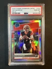2020 Panini Optic JOE BURROW Rated Rookie Holo Prizm PSA 10 Bengals #151