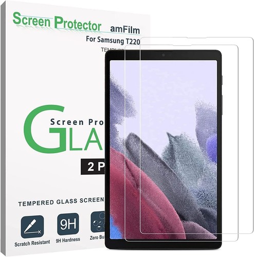 (2 pack) Samsung Galaxy Tab A7 Lite (SM-T220 / T225/T227) glass screen protector - Picture 1 of 1