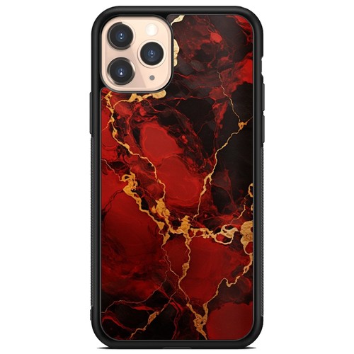 Flexible Covers gold red swirl textures For Samsung A15 A16 S23 S24 S25 Ultra FE - 第 3/25 張圖片
