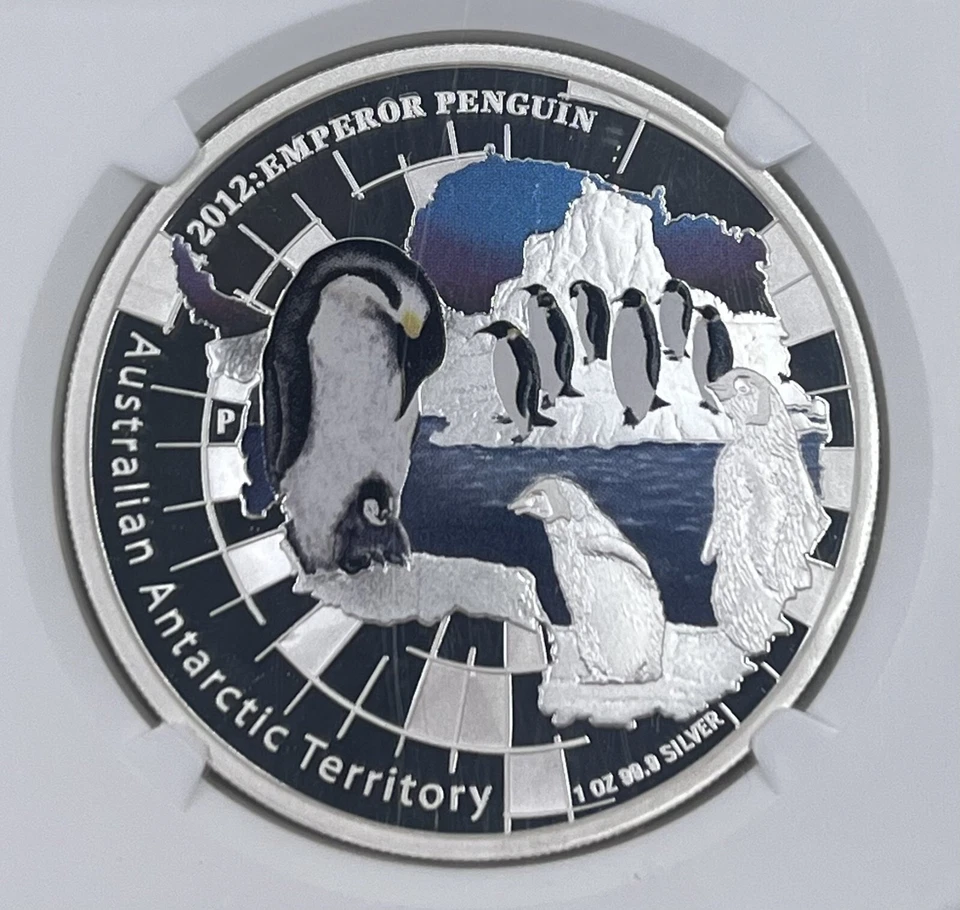 2012 Australia S$1 NGC PF70 Ultra Cameo Emperor Penguin Early Releases - Image 2 of 4