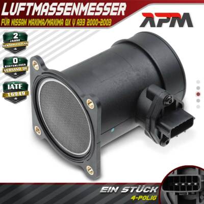 Luftmassenmesser für Nissan Maxima/Maxima QX V A33 2.0L 3.0L Benzin 2000-2003