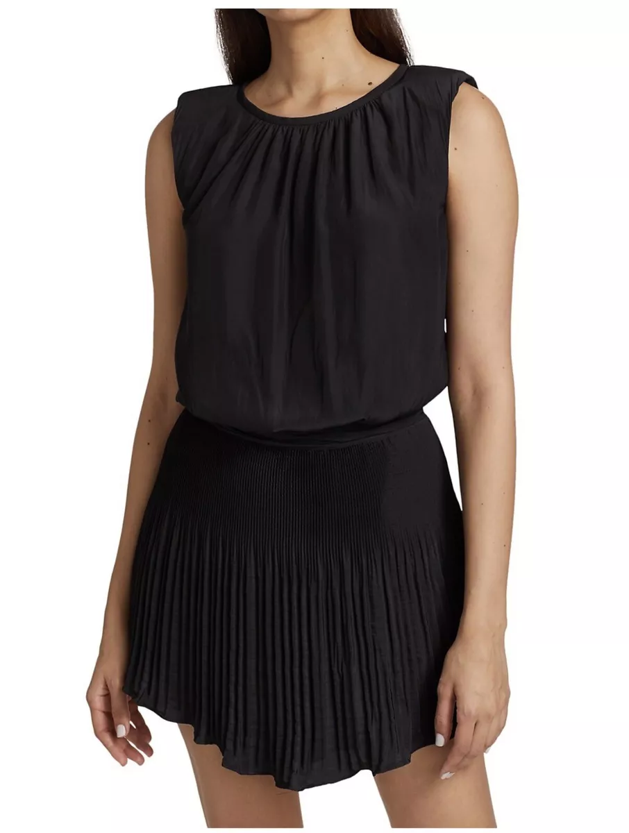 Ramy Brook Jules Sleeveless Blouson Mini Dress size M