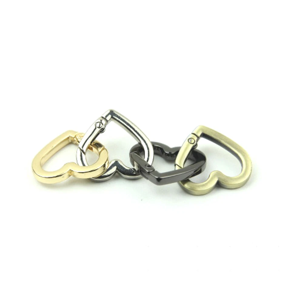 Klein Herz Karabinerhaken Karabiner Verschlüsse Ketten Armband Schmuck CHerz - Bild 2 von 4