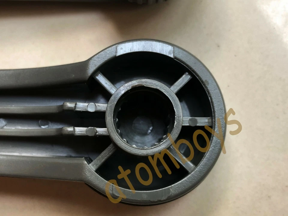 For Mazda rotary rx7 rx-7 Fc inner interior door Gray handle roller window Crank - Image 4 of 4