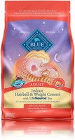 Blue Adult Indoor Hairball & Weight Control Chicken & Brown Rice Dry Cat Food Blue Adult Indoor Hairball & Weight Control Chicken & Brown Rice Dry Cat Food