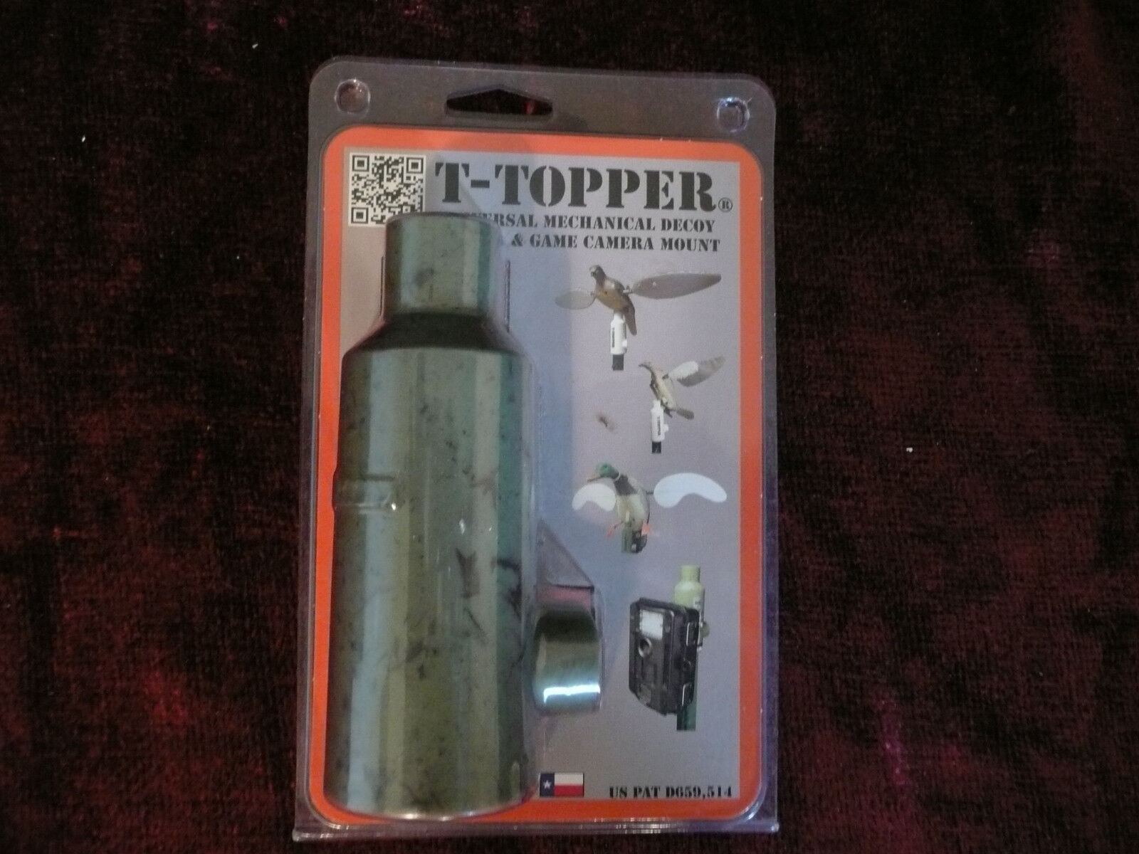 New MN Outdoors T-TOPPER Universal CAMERA AND DECOY MOUNT - CAMO
