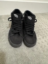 Vans Off The Wall Sneakers High Top Shoes Mens 5 Womens 6.5