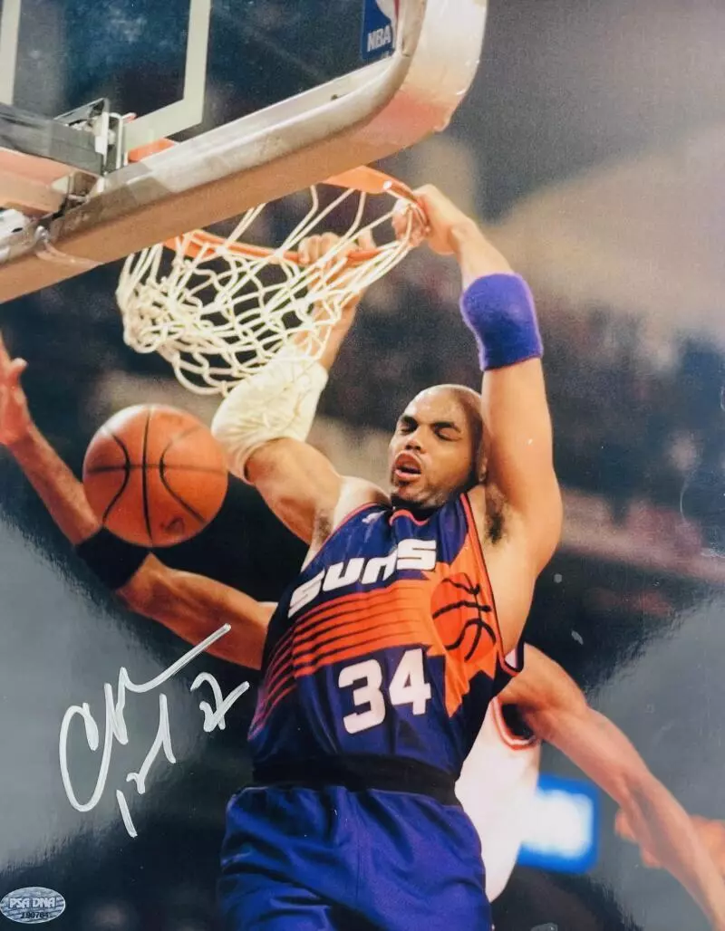 Charles barkley 2025 signed basketball