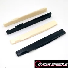 Acoustic Classical Guitar Saddle Black or White Bridge 71mm 7cm