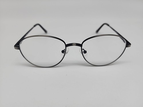 Eyebuydirect Nara 51-17-138 C1 Silver Gunmetal Eyeglasses FRAMES ONLY - Picture 2 of 6