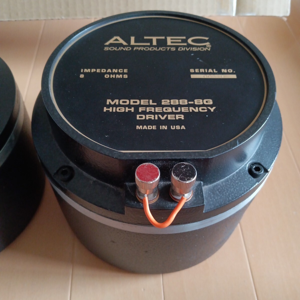 Altec 288-8G High Frequency Driver and Horn- Tested And Working 2