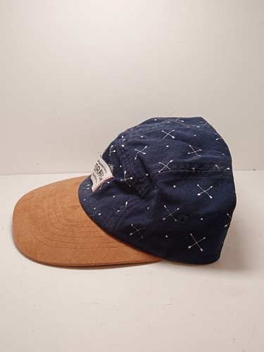 Dravus Hat, Blue And Brown, Used, Adjustable One Size Fix Most - Picture 4 of 6