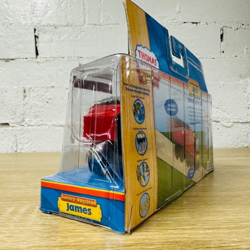 James 2012 - Thomas the Tank & Friends Wooden Railway Motorised Battery Trains - Picture 8 of 16