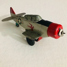 TIN Unbranded Vintage Airplane