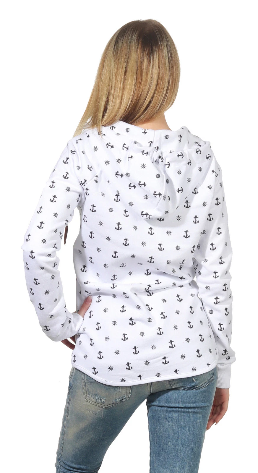 SACAI Felpa con cappuccio pullover manica lunga felpa yoga sport basball 34 44