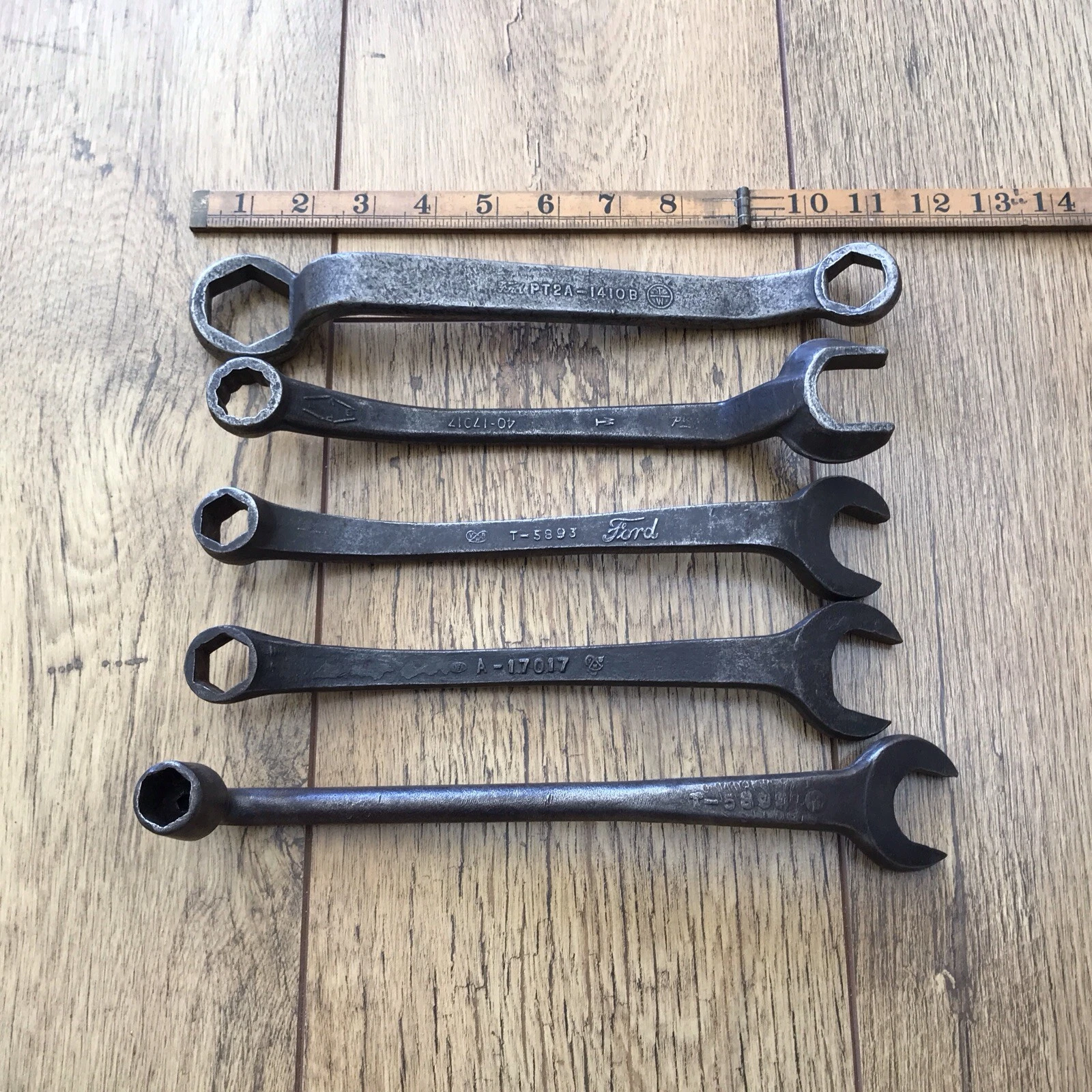 5 Vintage Ford Spanner’s.