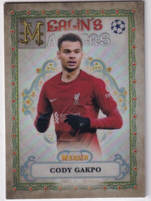 Topps Merlin Chrome CL 22/23 No. MM-9 Cody Gakpo Merlin's Masters