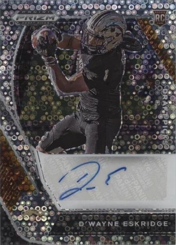 2021 Panini Prizm Draft Picks D'Wayne Eskridge #DPA-DWE