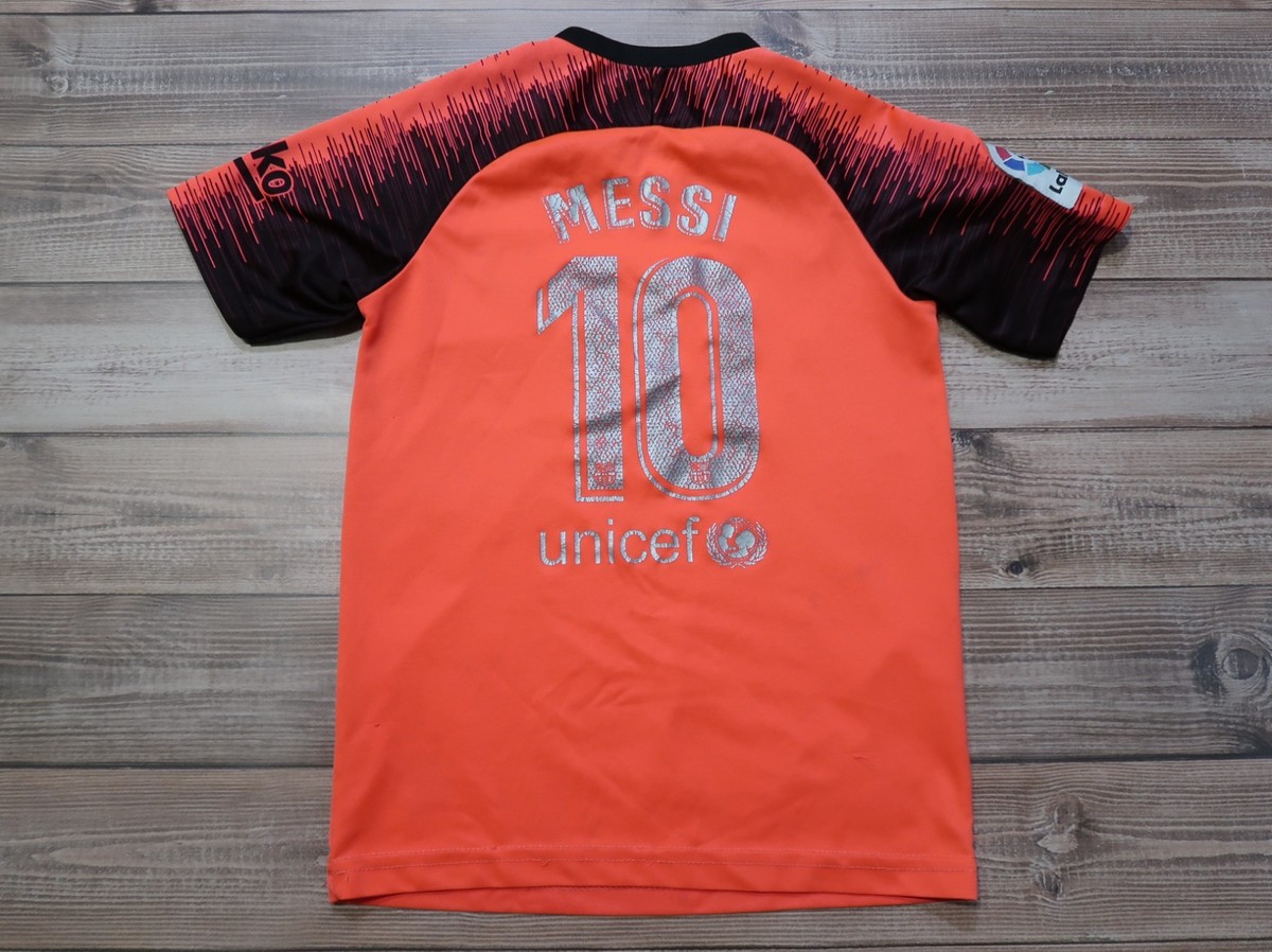 NIKE FCB messi soccer uniform y2k バルセロナ Y2K Nike Authentic FC Barcelona Messi #10 Soccer Jersey 13