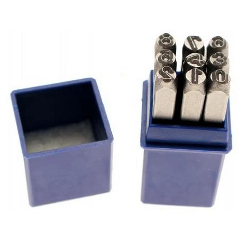 CHIFFRES A FRAPPER PRO 8 mm - 9 pcs - Imagen 1 de 1