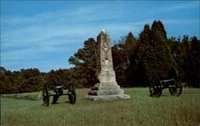 Tennessee Shiloh Military Park Civil War Indiana Monument Civil War ~ postcard