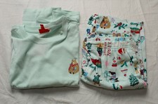 Holiday Lane Men's Cotton 2-Piece Pajama Set EH6 Winter Holiday Medium NWT
