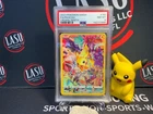 2023 POKEMON SWORD & SHIELD CROWN ZENITH #160 FULL ART/PIKACHU PSA 8