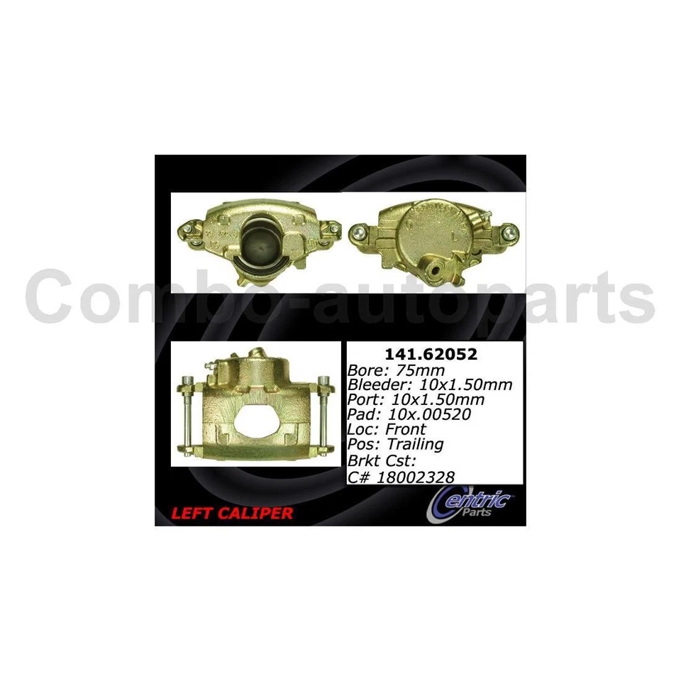 Pinza de freno de disco delantera izquierda derecha 2 piezas para Chevrolet Camaro 1978-1981 Foto 2 de 4