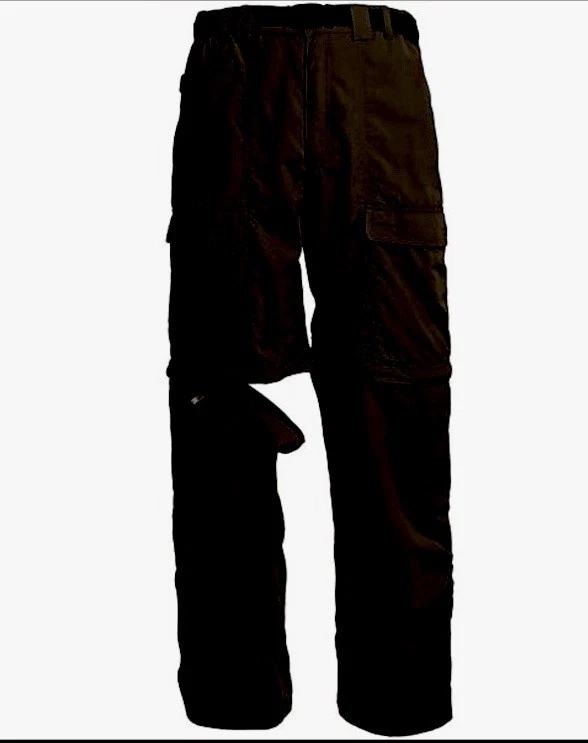 White Sierra convertible pants Mens Shorts M/32 Cargo outdoor hiking fishing NEW
