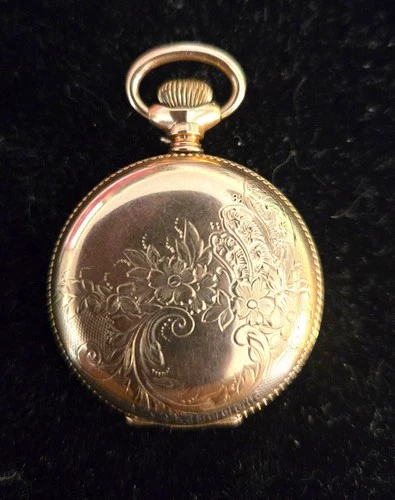 Antique Ladies Waltham Hunter Case Pocket Watch