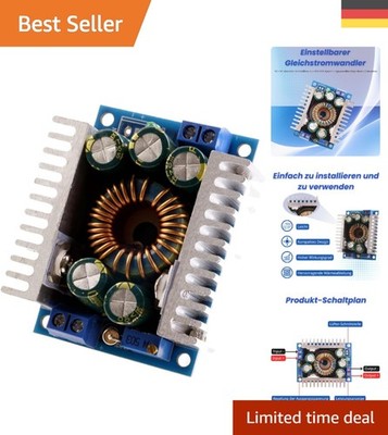 Vielseitiger Spannungswandler 4,5-30V 12A   Kurzschlussschutz & Sicherheit