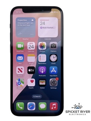 Apple iPhone 12 Mini - A2176 - 64GB - Unlocked - Black iOS Smartphone