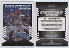 2022 Panini Absolute Statistically Speaking Retail Green Willson Contreras
