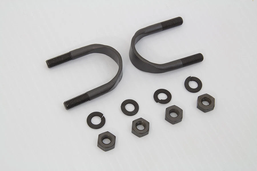 Leg Shield and Fairing U-Bolt Mount Kit Parkerized fits Harley Davidson - Image 4 of 4