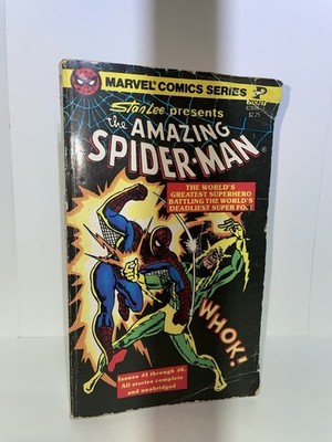 Marvel The Amazing Spider-Man Vintage Paperback 1-6 Pocket Comics Bronze Age
