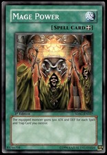 Mage Power - SDSC-EN027 - 1st Edition - YuGiOh