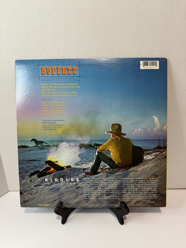 JIMMY BUFFETT-VG/VG-RIDDLES IN THE SAND-Vinyl-MCA 5512-1984 - Picture 2 of 10