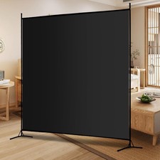 Single Large Panel Room Divider, 6 Ft Tall Privacy Screen Room Divider,Freest...