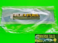 GM LIFTGATE CHEVY FLEX FUEL E85 ETHANOL EMBLEM BADGE FLEXFUEL NEW OEM 15910899