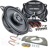 Ground Zero Lautsprecher FüR Chevrolet Matiz II Ab 2005 Heck Hinten 90W #AP51