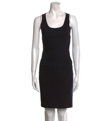 THE ROW Black Cotton Nylon Stretch Ponte Knit Sheath LBD Mini Dress 2 US = XS | eBay THE ROW Black Cotton Nylon Stretch Ponte Knit Sheath LBD Mini Dress 2 US = XS | eBay