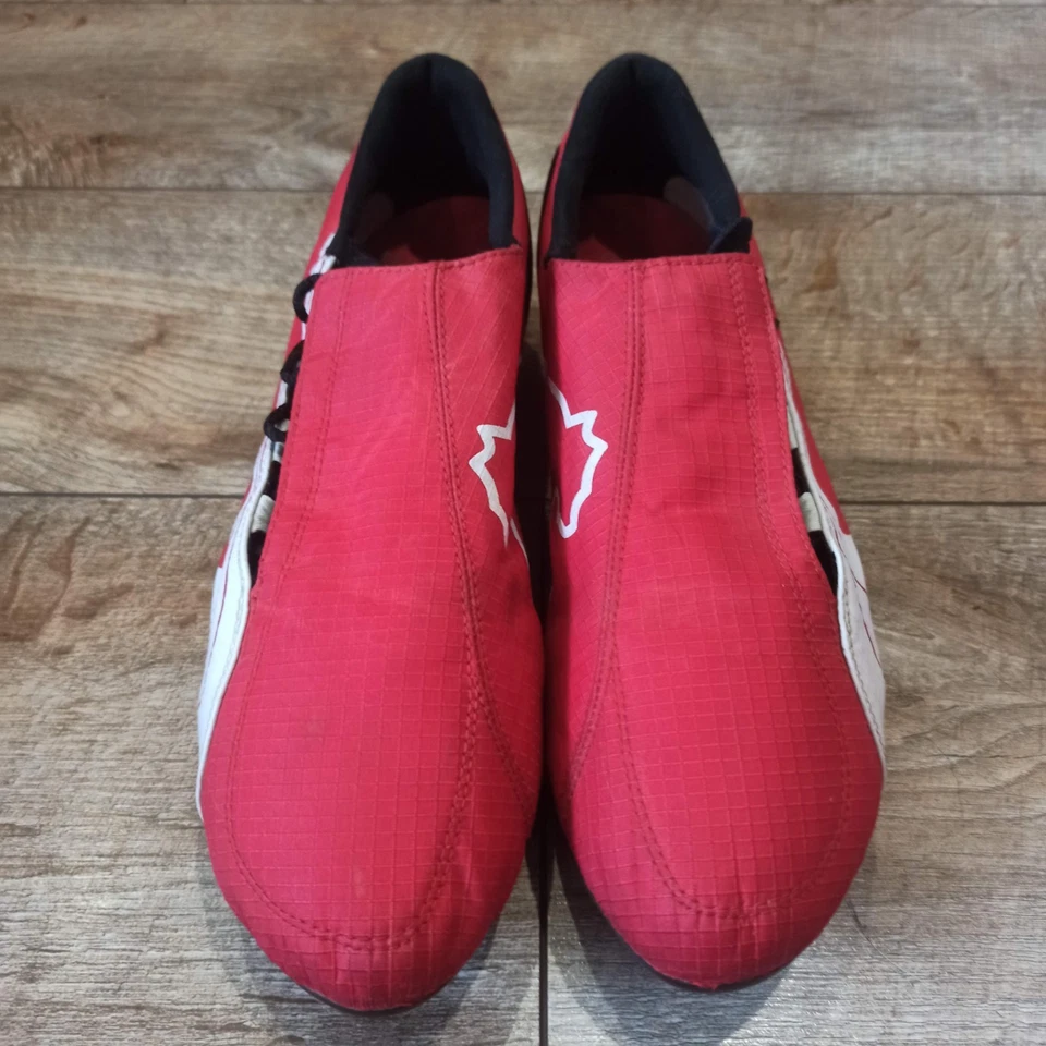 VTG Puma V1.06 SG 2006 Carbon Red/White/Black Soccer Cleats Football Boots Sz 12 - Image 3 of 4